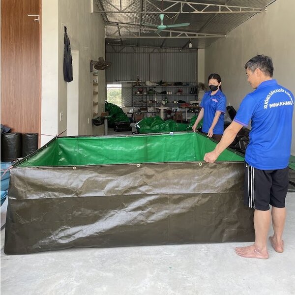 Bể Bạt Nuôi Thủy Sản: Giải Pháp Nuôi Tôm Cá Hiện Đại, Tiết Kiệm & Hiệu Quả Cao